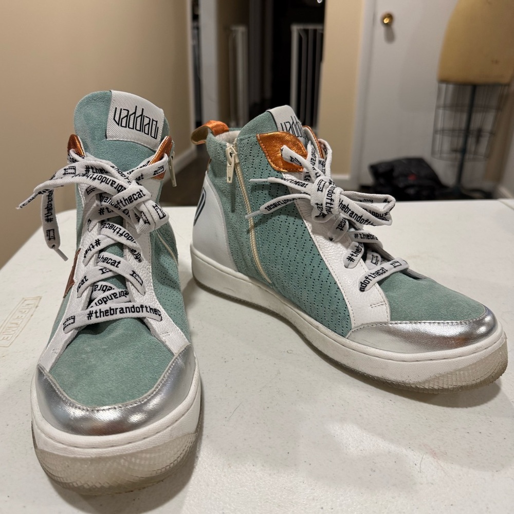 Vaddia Baskets Femme Felix High Top Sneakers - Picture 4 of 15
